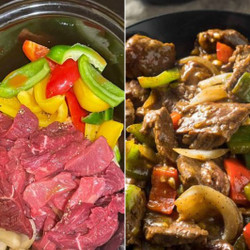 Slow Cooker Pepper Steak