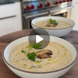 Creamy Mushroom Bisque