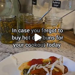 Homemade Hot Dog Buns
