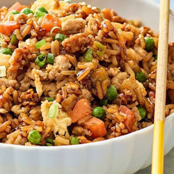 Easy Teriyaki Chicken Fried Rice Recipe