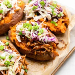 Bbq Chicken Stuffed Sweet Potatoes