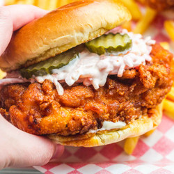 Nashville-style Hot Chicken Sandwich