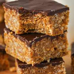 No Bake Peanut Butter Bars