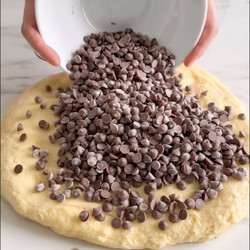 Duble Çikolatalı Çörek