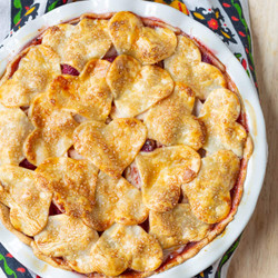 Apple Raspberry Pie Recipe