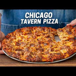 Tavern Style Chicago Thin Crust Pizza