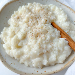The Easiest Rice Pudding