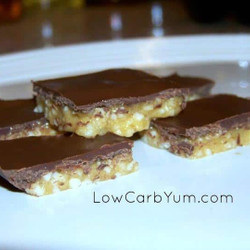 Low Carb Sugar Free Snickers Bar Candy