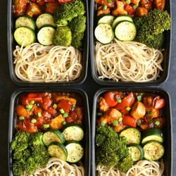 Meal Prep General Tso's Chicken