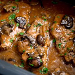 Slow Cooker Smothered Pork Chop Recipe