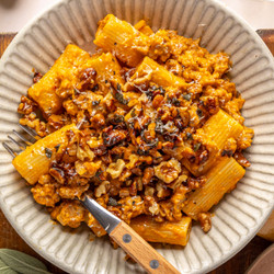 Creamy Pumpkin Sausage Pasta