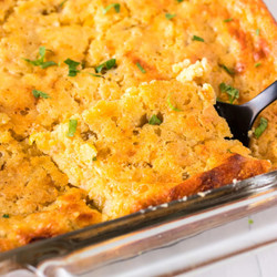Green Chile Corn Casserole