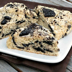 Cookies And Cream Scones - Alida's Kitchen