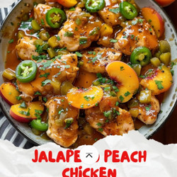 Jalapeno Peach Chicken