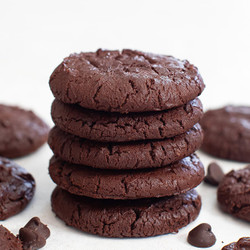 2 Ingredient Healthier Cottage Cheese Chocolate Cookies