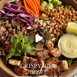 Crispy Rice Bowl