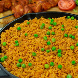Oven Baked Jollof Rice