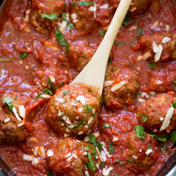Slow Cooker Italian Meatballs