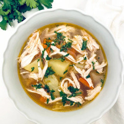 Puerto Rican Style Chicken Soup