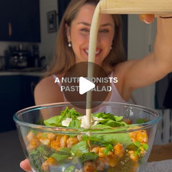 Creamy Lemon Tahini Pasta Salad