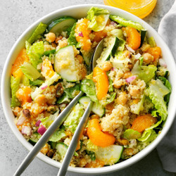 Orange-pistachio Quinoa Salad