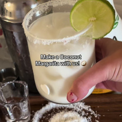 Coconut Margarita With Califia Farms Organic Coconutmilk