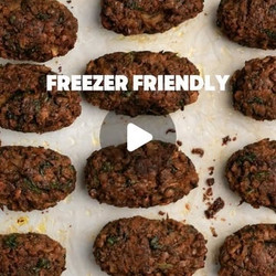 Plant-based / Vegan Baked Lentil &amp; Mushroom Kofta