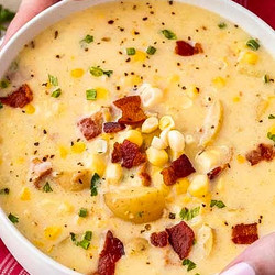 Hearty Homemade Corn Chowder