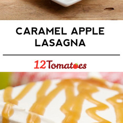Caramel Apple Lasagna