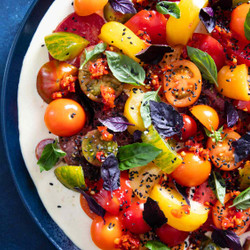 Summer Tomato Tonnato Salad