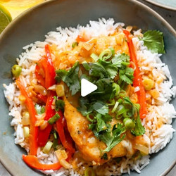 Spicy Thai-inspired Coconut Cod
