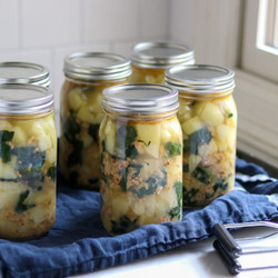 Canning Sausage Potato And Kale Soup (copycat Zuppa Toscana)
