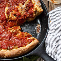 Chicago Style Deep Dish Pizza