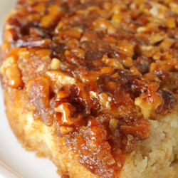 Apple Upside Down Cake With Honey