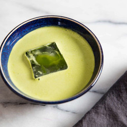 Say Hello To Spring With This Frothy Iced Matcha