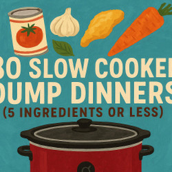Slow Cooker Dump Chicken Taco Dinner