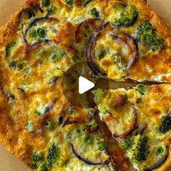Sweet Potato And Vegetable quiche Egg Bake