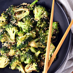 Air Fryer Asian Sesame Broccoli