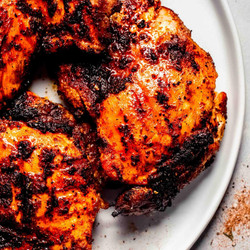 Pellet Grill Marinated Chicken Thighs