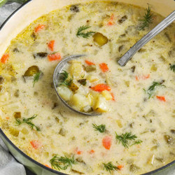 Dill Pickle Soup