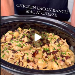 Chicken Bacon Ranch Mac N' Cheese