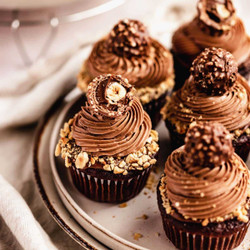 Ferrero Rocher Cupcakes
