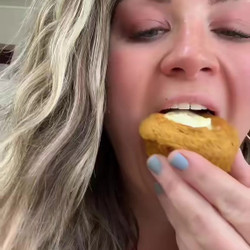 Pumpkin Cream Cheese Filled Muffins