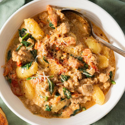 Vegetarian Marry Me Gnocchi (in Creamy Tuscan Sauce)