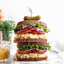 Vegan Chickpea Tuna Salad