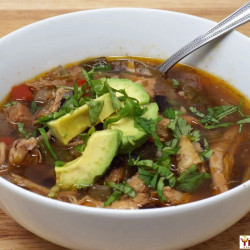 Slow Cooker Chicken And Black Bean Soup