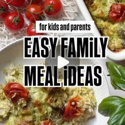 Creamy Chicken Pesto Rice Bake