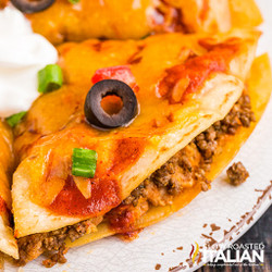 Mexican Pizza (à la Taco Bell)