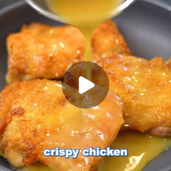 Crispy Chicken Aus Jus