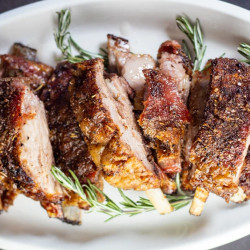 Roasted Lamb Breast